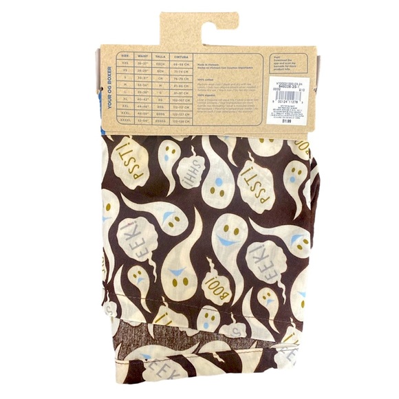 Mens Halloween Ghosts Boxer Shorts - Size Medium - Old Navy - NWT - Picture 2 of 3
